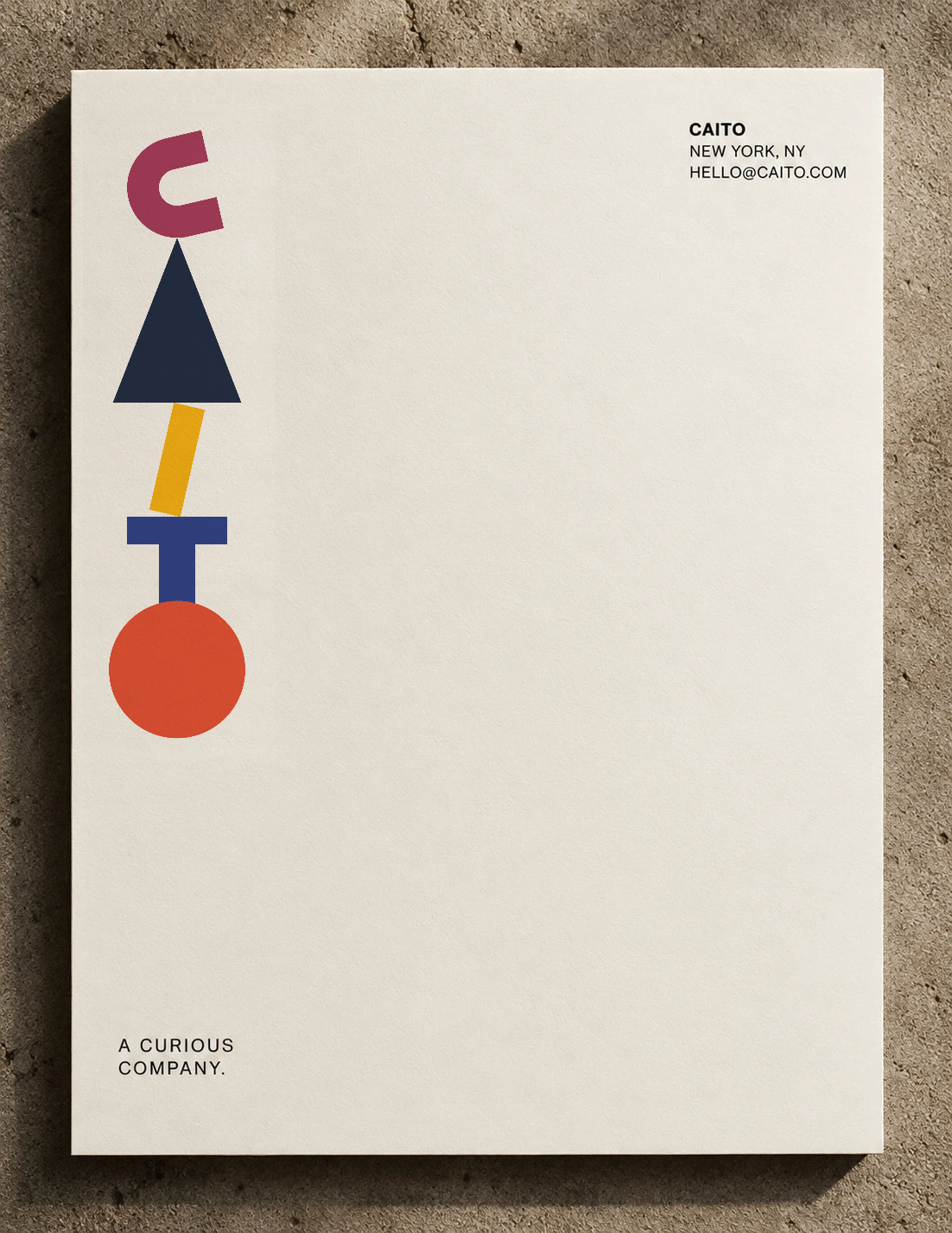 Caito letterhead
