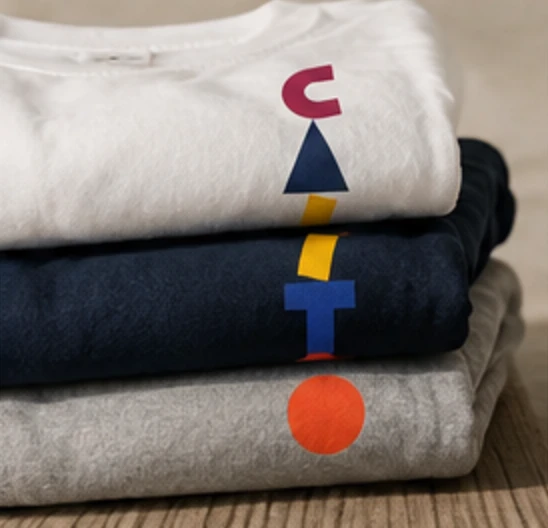 Folded Caito Totem tees